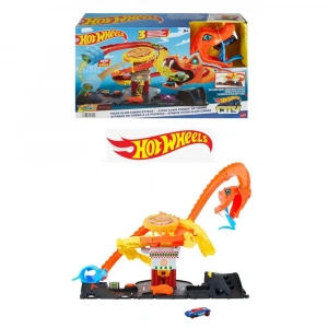 Hot Wheels Pizza Dükkanında Kobra Macerası Oyun Seti