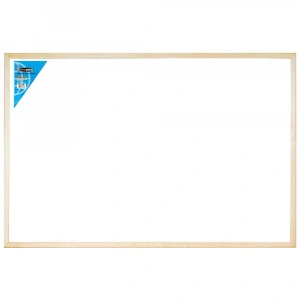 İnter Yazı Tahtası Duvara Monte Ahşap Çerçeve Laminant 45x60