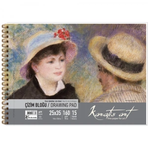 Karatis Resim Kağıdı Art 160 GR 25x35 50 Li 485005-99