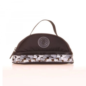 Kaukko Kalem Çantası Crescent Amazing Stone Black K2639
