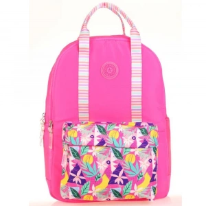 Kaukko Sırt Çantası Double Stripe Pink K1762