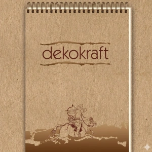 Keskin Color Bloknot Spiralli A4 100 YP Noktalı Dekokraft 144003-99