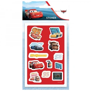 Keskin Color Cars Puffy Sticker Orta Boy