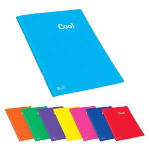Keskin Color Defter Plastik Tel Dik.Cool A5 40 YP Kare