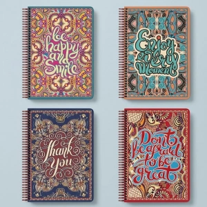 Keskin Color Defter Spiralli S.Kapak Wallart 17x24 100 YP Kareli