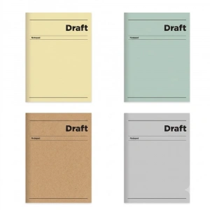 Keskin Color Sert Kapak Ciltli Draft Defter 14x20 120 YP