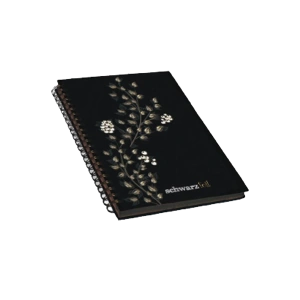 Keskin Color Spiralli Defter Schwarz Foil Sert Kapaklı 60 YP 14x20 60 YP 410110-99