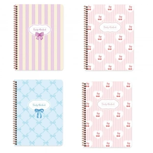 Keskin Color Spiralli Sert Kapak Defter Kurdele 16,5x22,5 120 Yp Çizgili