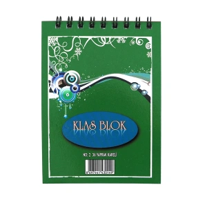 Klas Bloknot Spiralli Çizgili No:2 36 YP