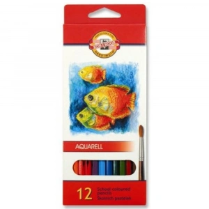 Koh-i Noor Aquarelle Sulu Boya Kalem Seti 12 Renk