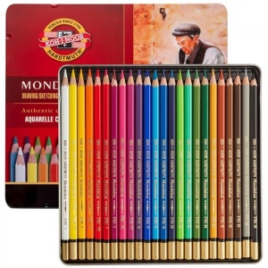 Koh-i Noor Set Of Aquarell ColouRed Pencils 3724 24
