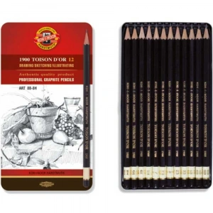 Koh-i Noor Set Of Gaphite Pencils 1902 12