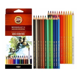Koh-i Noor Sulandırılabilir Boya Kalem Seti 3718 24