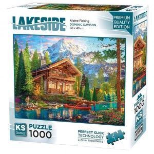 Ks Games Puzzle 1000 Parça Alpine Fishing 20815