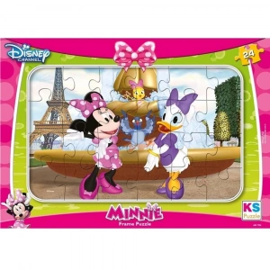 Ks Games Puzzle 24 Parça Minnie Mouse Frame MIN.704