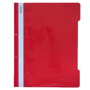 Leitz Telli Dosya Plastik Kırmızı L-4189