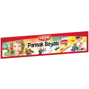 Lets Parmak Boyası 25 ML 6 LI L-5500