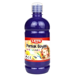 Lets Parmak Boyası 500 ML Mor L-5005
