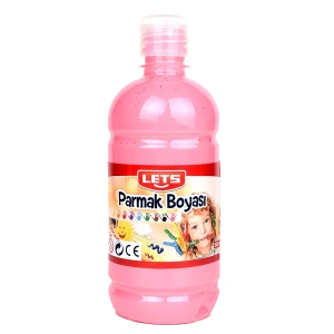 Lets Parmak Boyası 500 ML Pembe L-5010