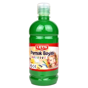 Lets Parmak Boyası 500 ML Yeşil L-5007