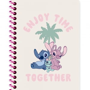 Lilo&stitch Bloknot Spiralli A6 80 Yp Çizgili 140400-14