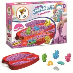 Lino Kinetik Kum Seti Unicorn (350 Gr Kum+6 Kalıp) Ln-552