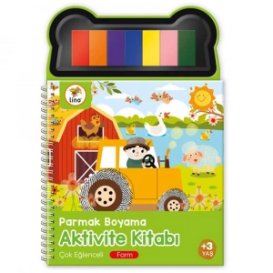 Lino Parmak Boyama Aktivite Kitabı Farm Lp-601