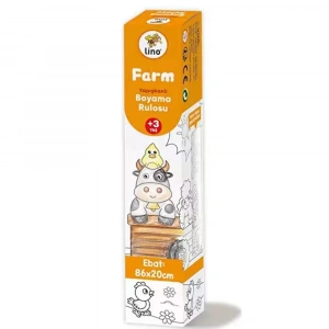 Lino Yapışkanlı Boyama Rulosu Farm 86x20 Cm LS-101