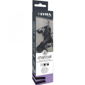 Lyra Charcoals Medium 15 Pcs Carton Box
