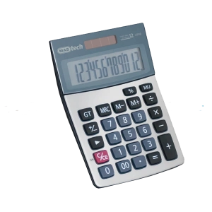 Mas Hesap Makinesi 12 Hane Ofis Tipi Küçük 6908