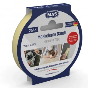 Mas Krepe (Maskeleme) Bandı 15 MM x 40 M 2648