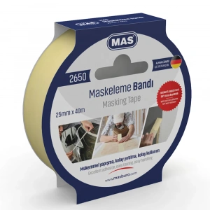 Mas Krepe (Maskeleme) Bandı 25 MM x 40 M 2650
