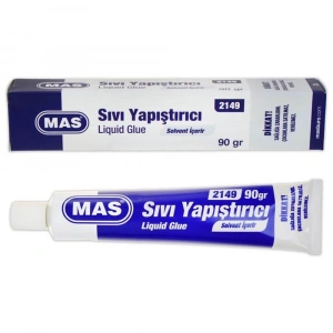 Mas Sıvı Yapıştırıcı Tüpte 90 Gr Solventli İçerir 2149
