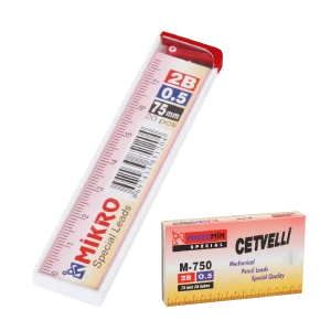 Mikro Min Cetvelli 2B 75 MM 0.5 MM M-750