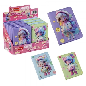 Mikro Not Defteri Puffy Pretty girl Pf-10