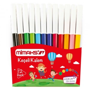 Mimaks Keçeli Kalem 12 Li Fk-8912