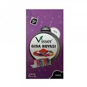 Misyon Visser Toz Gıda Boyası 9 Gr Mor-12