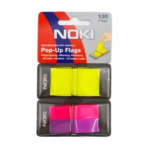 Noki Memo Pop-up 45x12mm+45x25mm Neon Renk