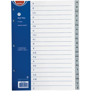 Noki Seperatör A-Z Plastik A4 59229