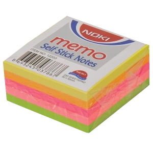 Noki Yapışkanlı Not Kağıdı 50x50 Pastel Küp Bl No:12203