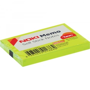 Noki Yapışkanlı Not Kağıt 51x75 Yeşil No:12006Y
