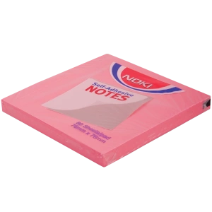 Noki Yapışkanlı Not kağıt 76x76 A.Pembe 12166