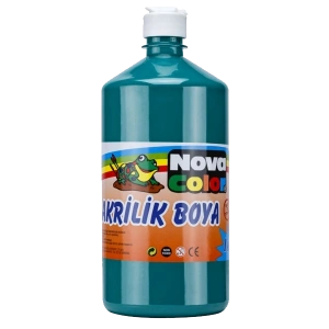 Nova Color Akrilik Boya 1 KG Yeşil NC-224
