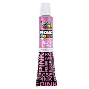 Nova Color Guaj Boya Tüp 12 Lİ Pembe NC-124