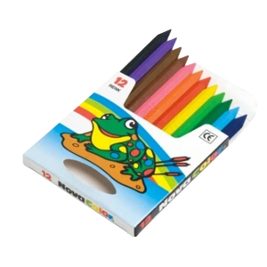 Nova Color Mum Pastel Boya Karton Kutu Yarım Boy Köşeli 12 Lİ NC-1112