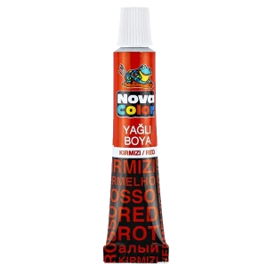 Nova Color Yağlı Boya Tüp Kırmızı NC-128