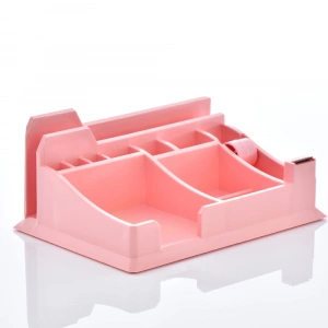 Ops Masaüstü Organizer Kalemlik Pastel Pembe Klm302