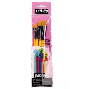 Pebeo Fırça Seti Angular No:1/4-3/8-1/2-5/8 4 LÜ SET-9