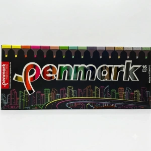 Penmark Fosforlu Kalem 16li Süperkutu 4neon+4pastel+4tropik+4sim