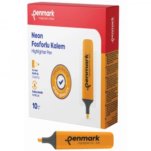Penmark Fosforlu Kalem Neon Turuncu HS-505 03